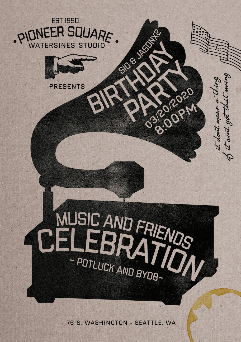 Birthday Party Poster